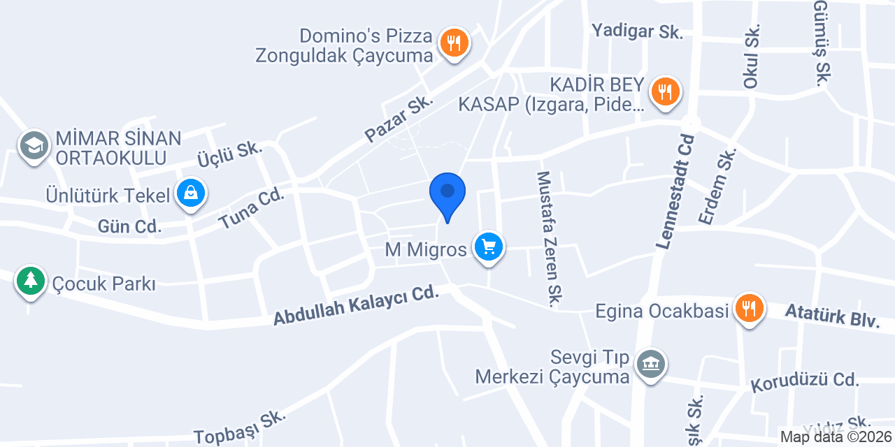 Acıktım Döner konumu