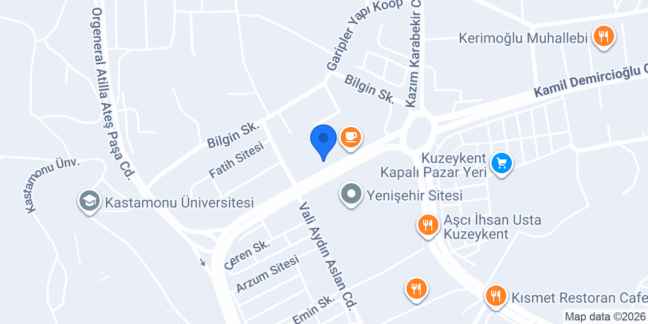 Pasaport Pizza Kuzeykent konumu