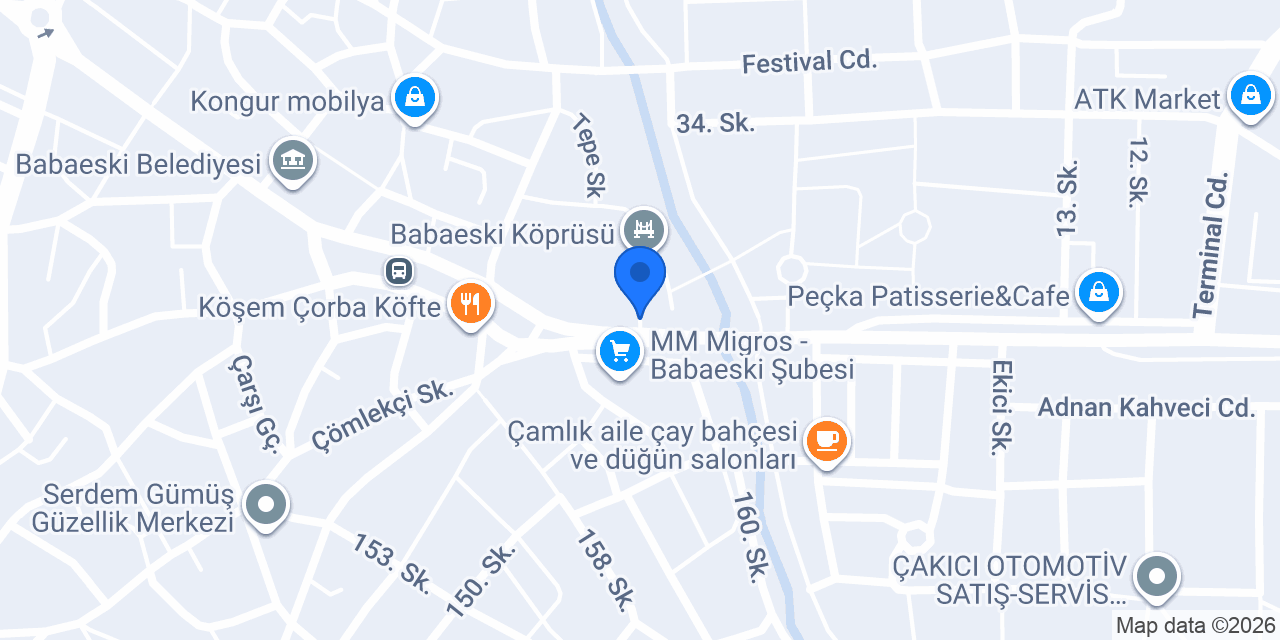 Nilüfer Turizm konumu