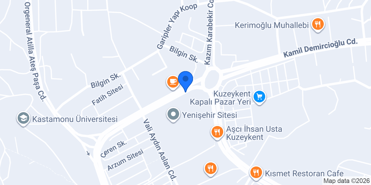 Coffy Kastamonu konumu