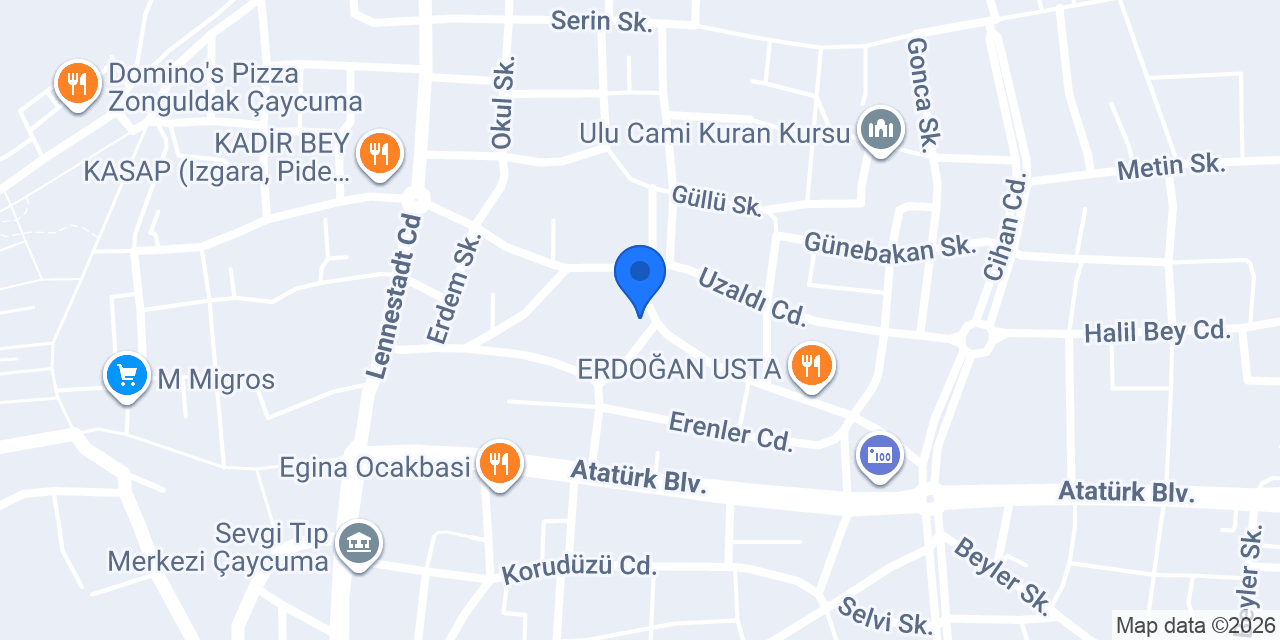 Paşam Evleri konumu