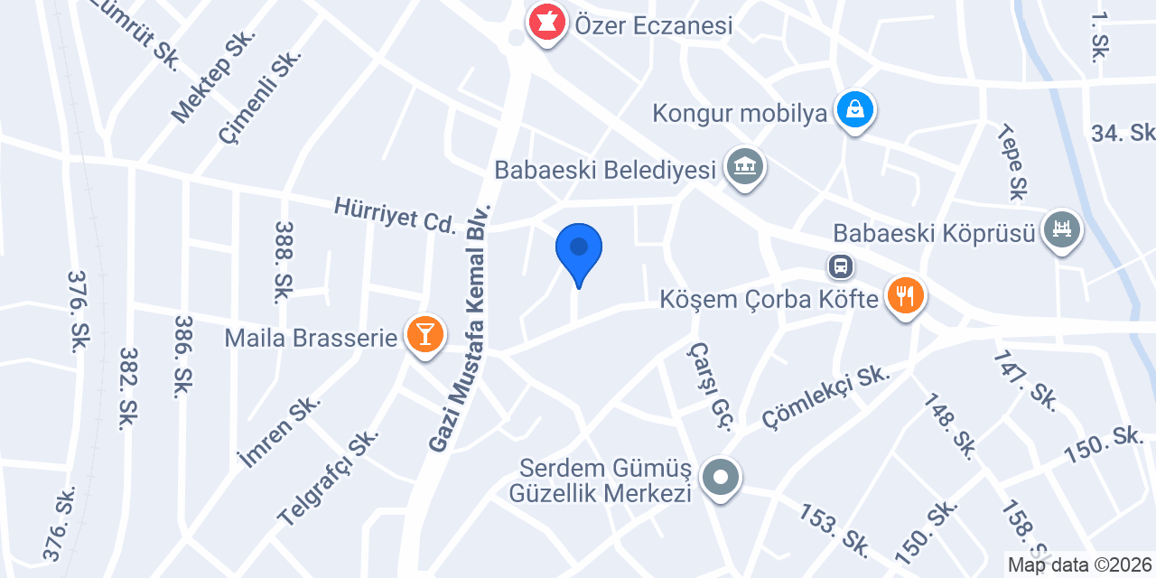 Atlıtürk Emlak konumu