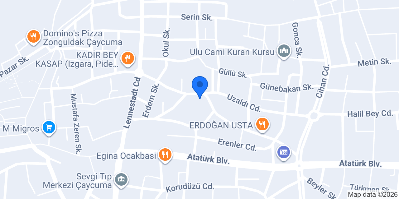 AYBAT VETERİNER KLİNİĞİ konumu