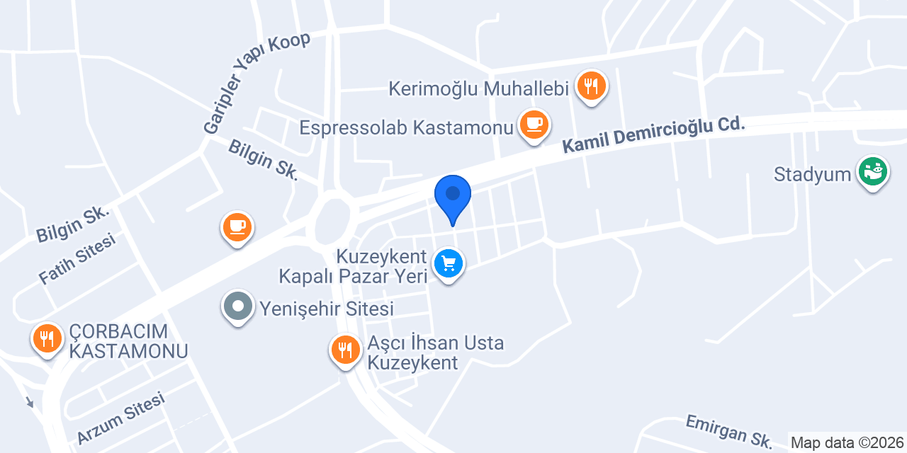AK GİYİM VE TERZİ konumu