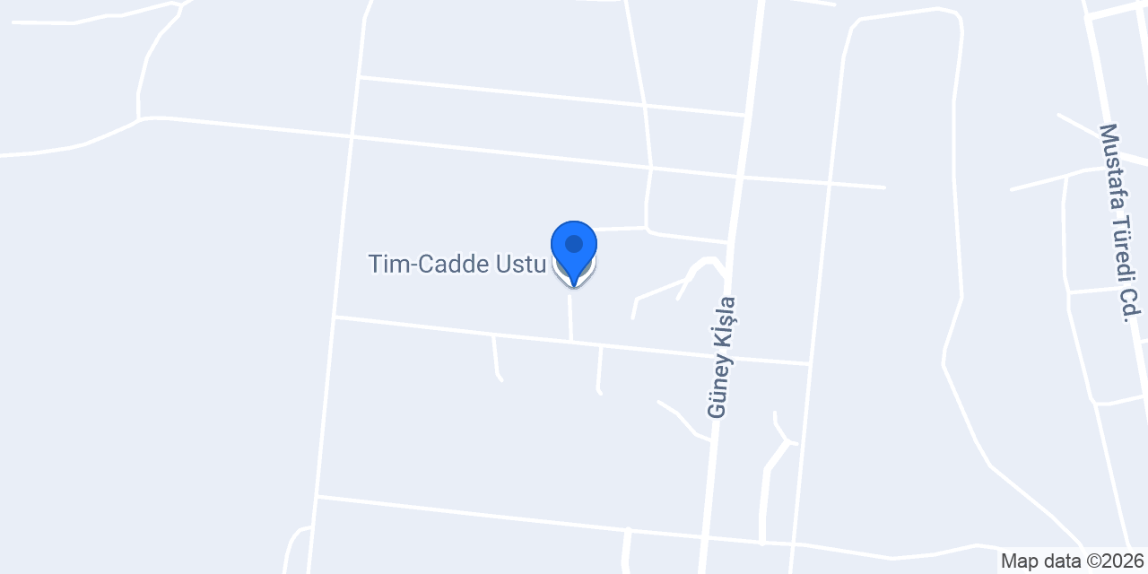 Tim-Cadde Ustu konumu