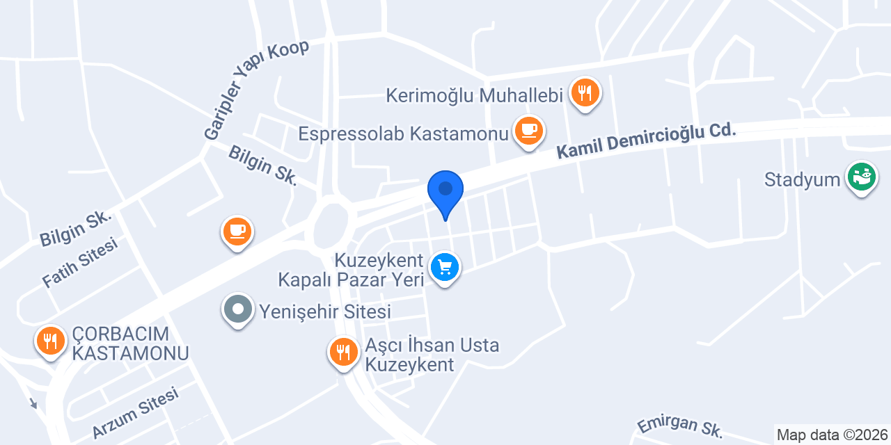 kayra cafe konumu