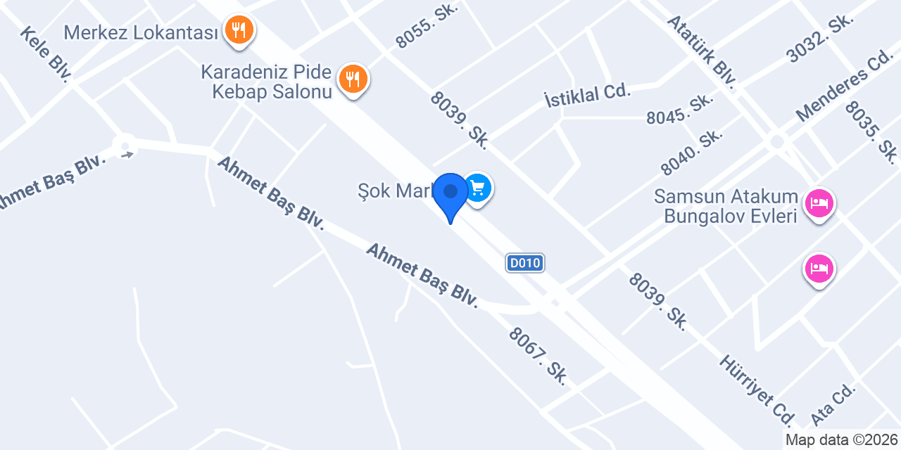 ABAY SIHHİ TESİSAT konumu