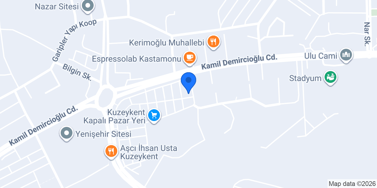 Kastamonu Gold Emlak konumu