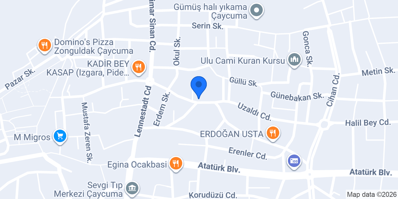Tuğra Mobilya konumu