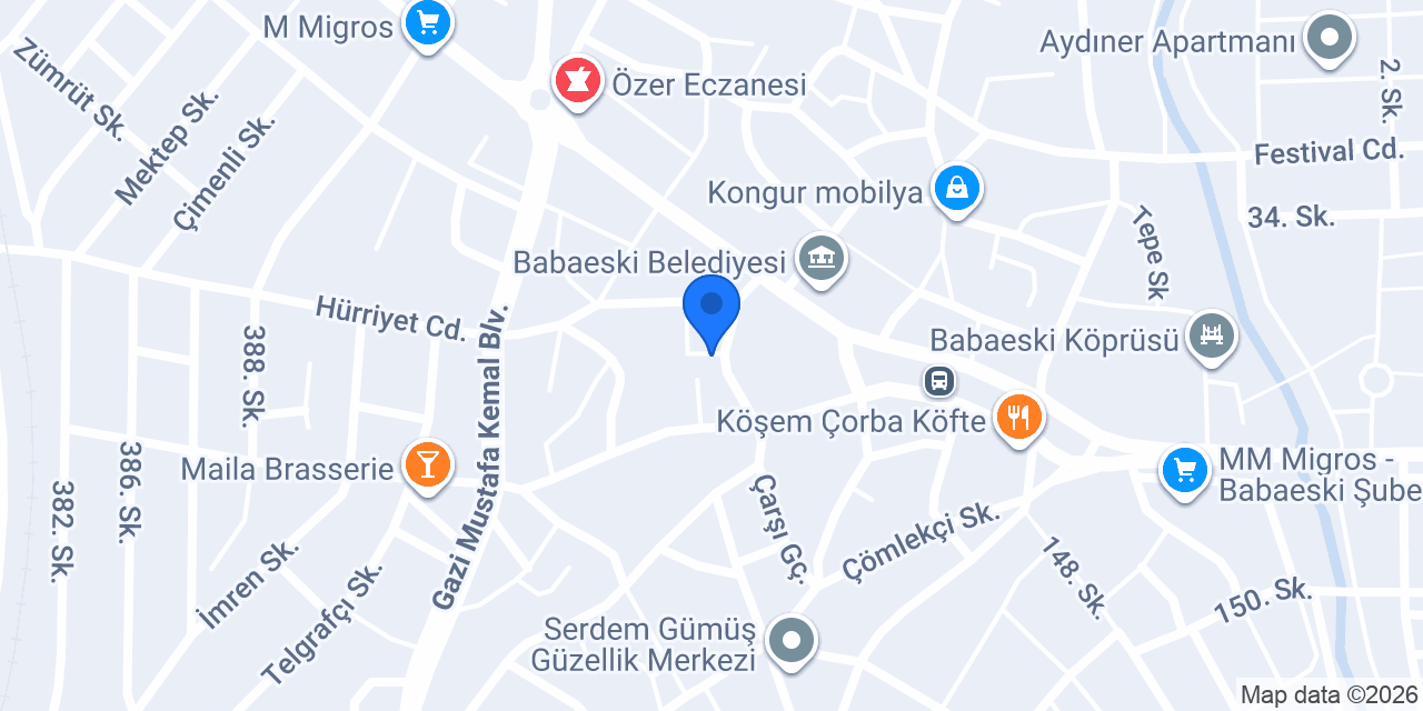 Hotel Ninni konumu