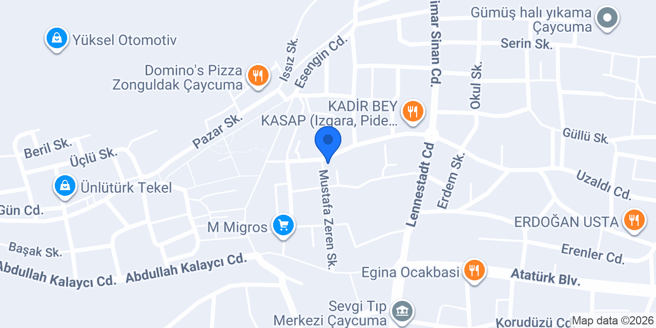 Avukat Halit Oktar Köktürk konumu