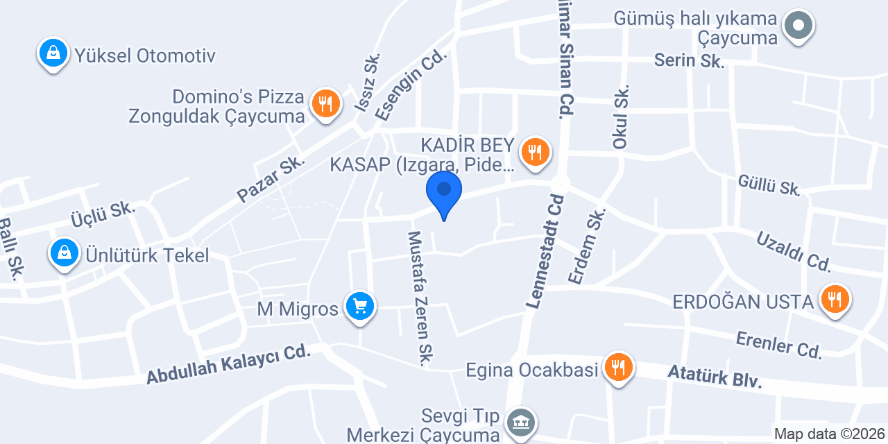 Av. Mustafa Kemal Ergün konumu