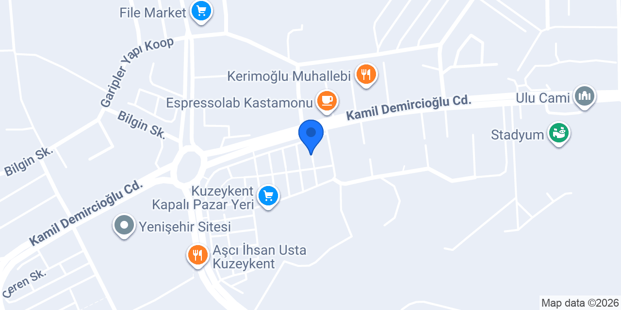 Yıldırım Ev Gereçleri konumu