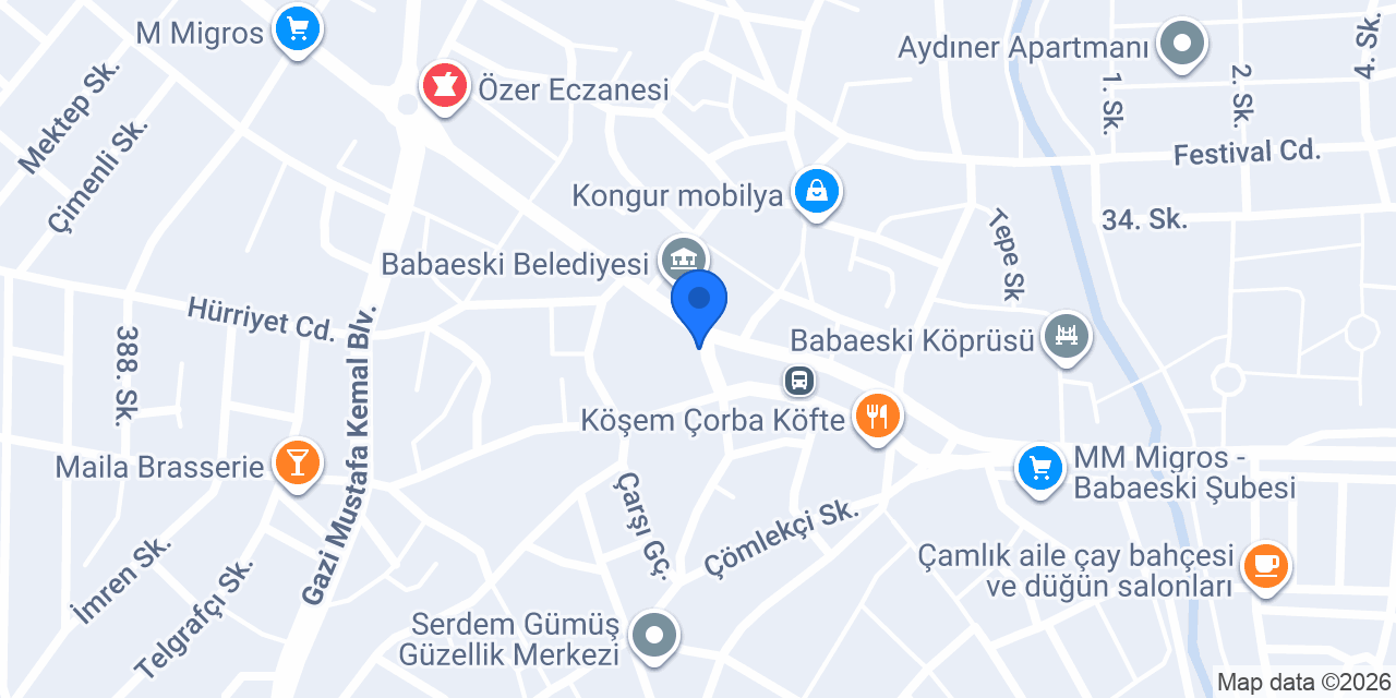 Arçelik konumu