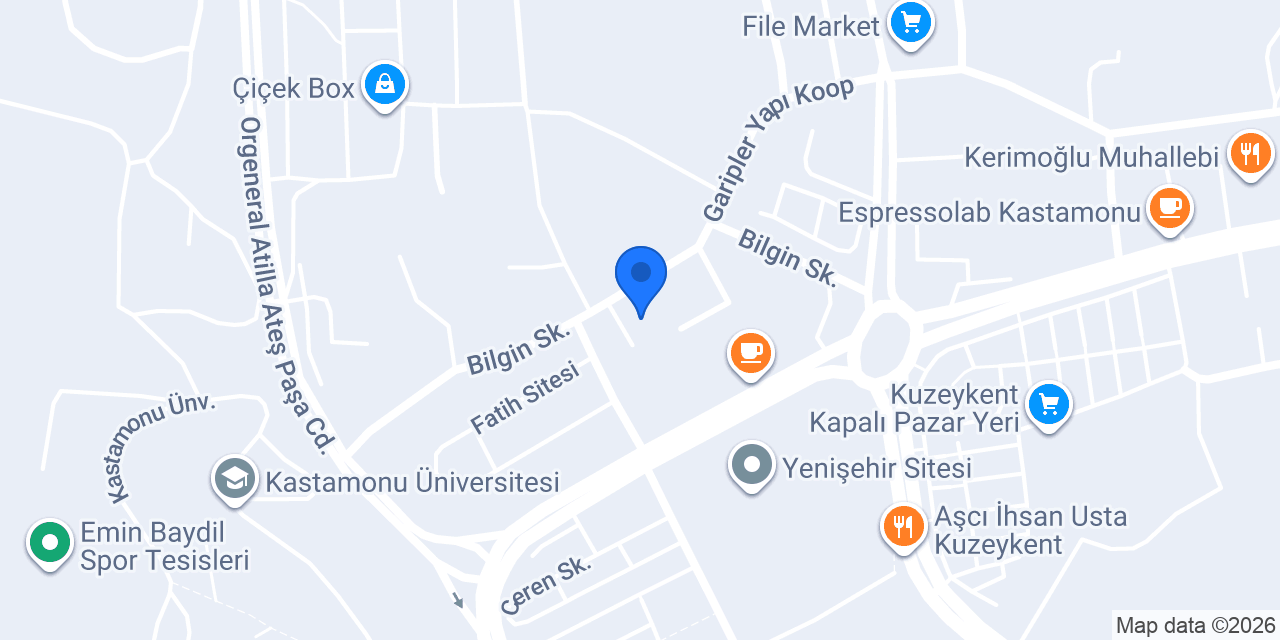 Safinaz Kastamonu konumu