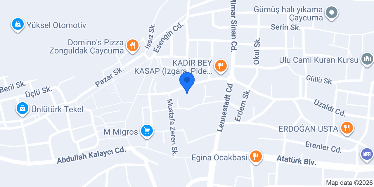 BKS Hukuk Bürosu konumu