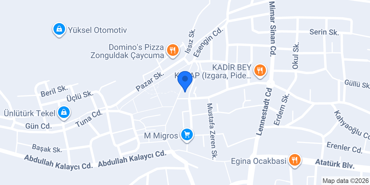 Derya Balıkcılık konumu