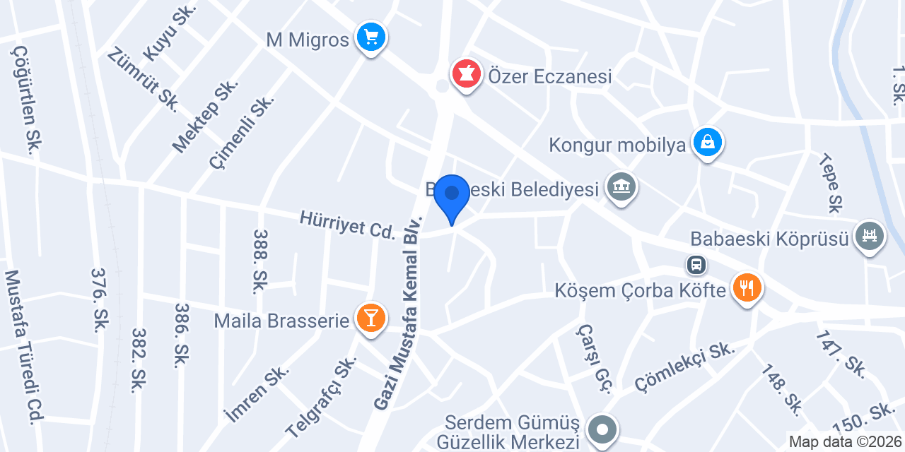 Kumsar Emlak konumu