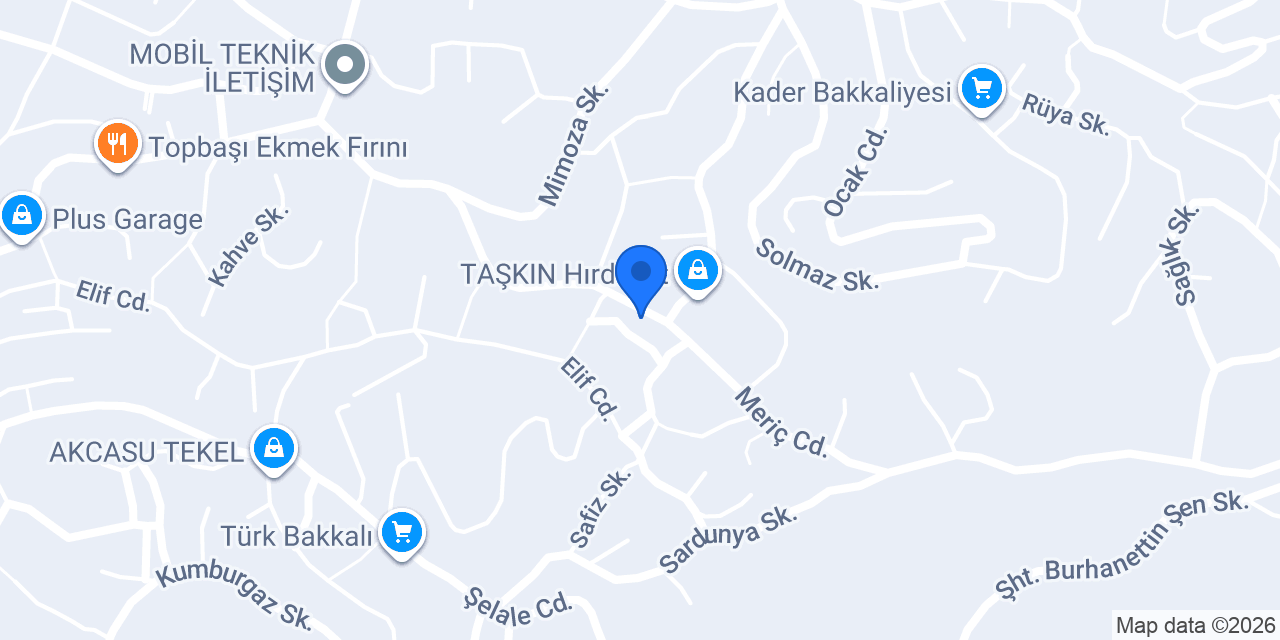 Çavdar Kıraathanesi konumu