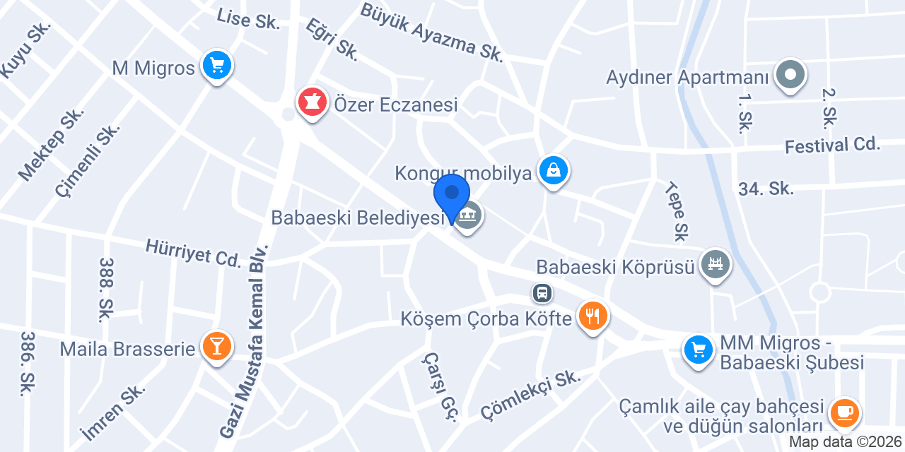 Bahar Taksi konumu