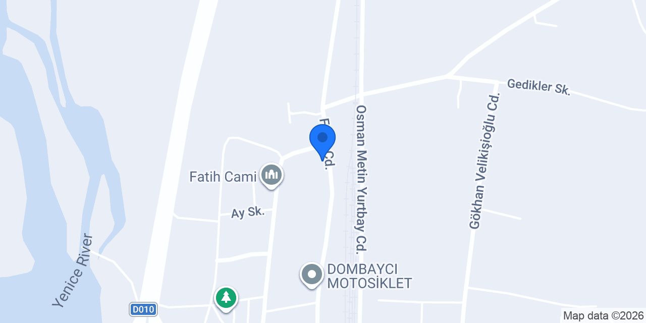 Özyamanlar Boya konumu