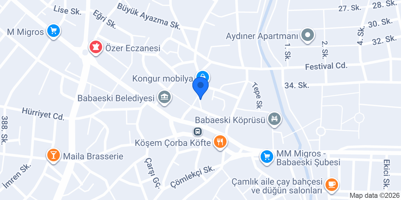 Ecza Market konumu