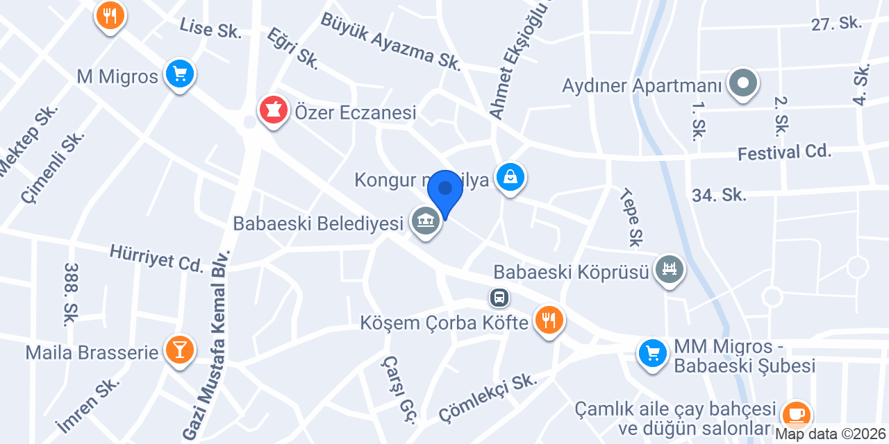 BABAESKI TRAVEL konumu