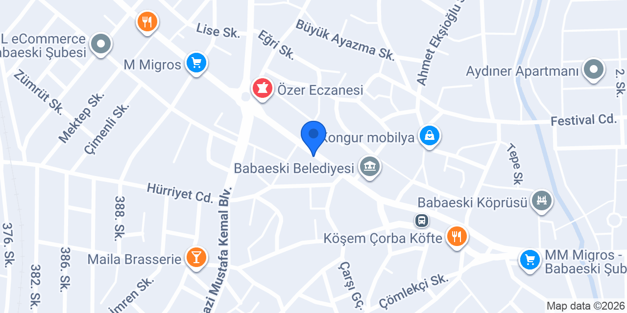 Avukat NERMİN KOÇ konumu