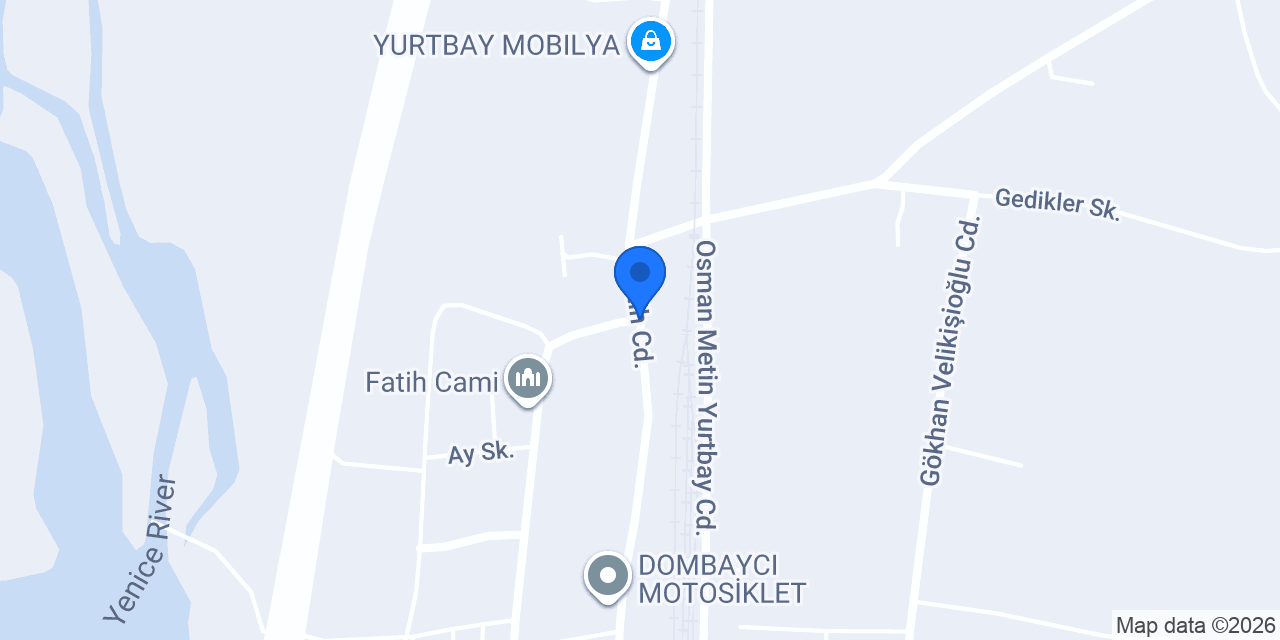 Gider Orman Ürünleri konumu