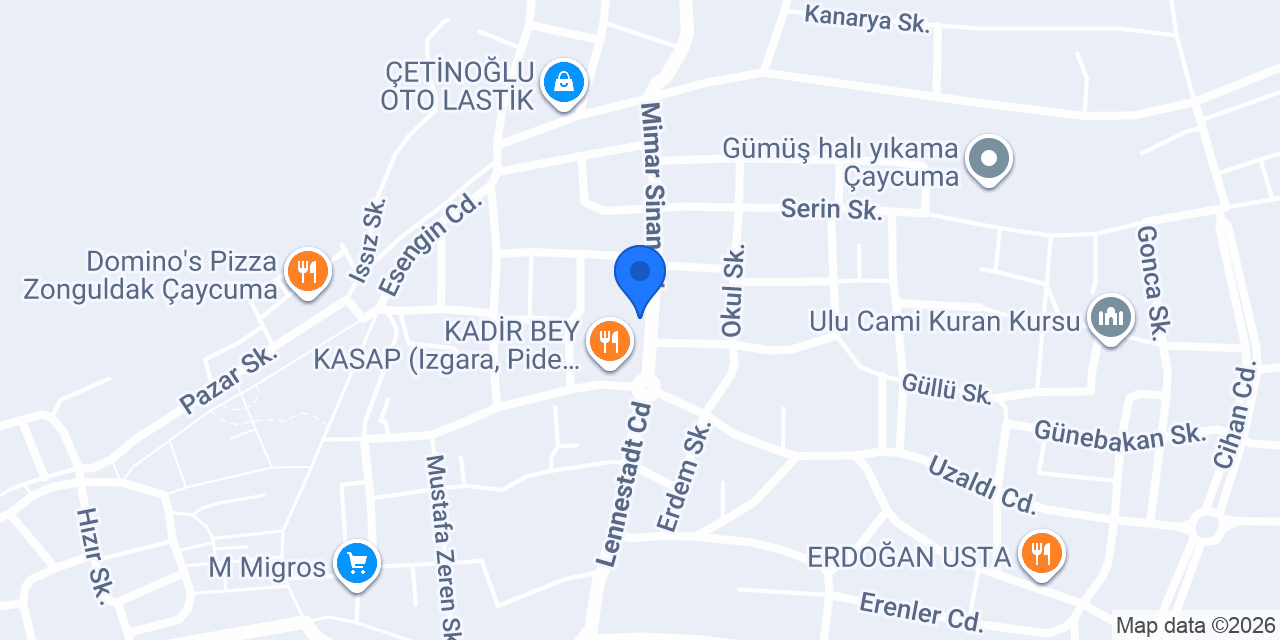 Derya Bayan Kuaförü konumu