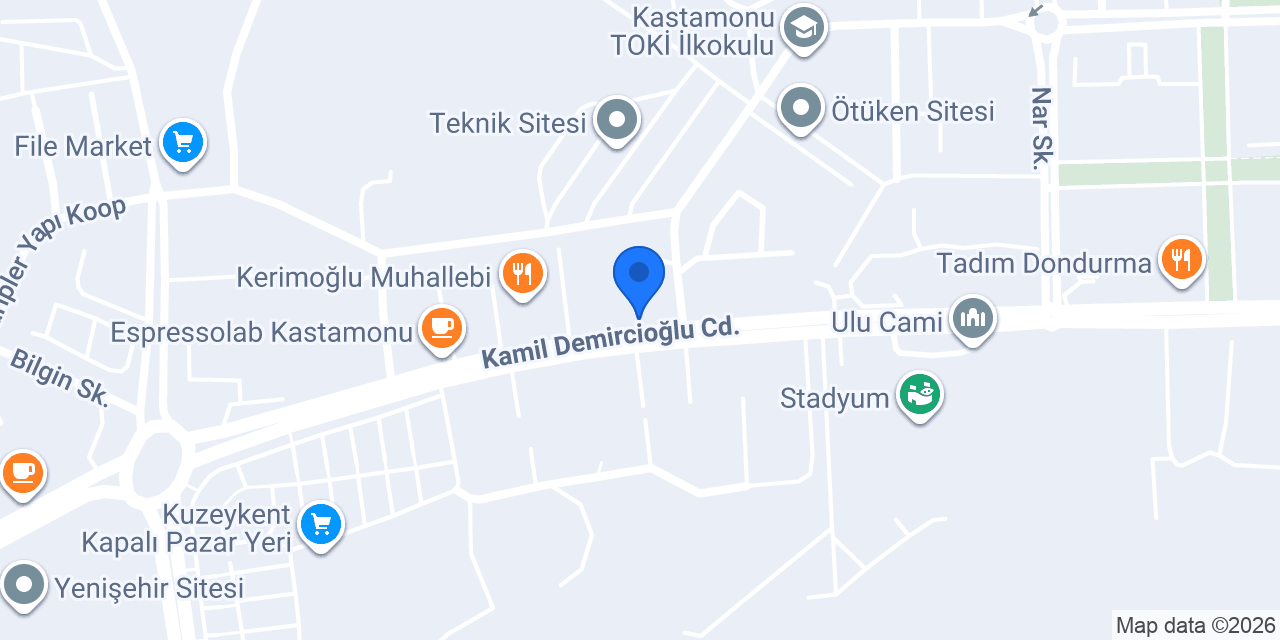 kampüs cafe künefe konumu