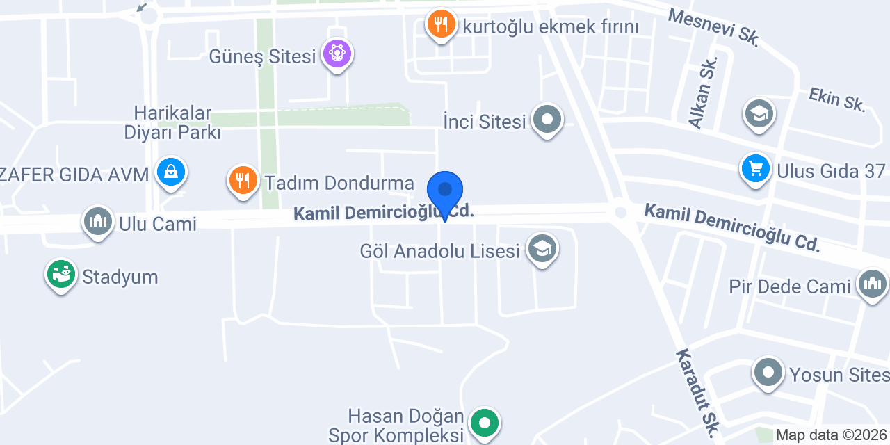 Delta Çiçekçilik konumu