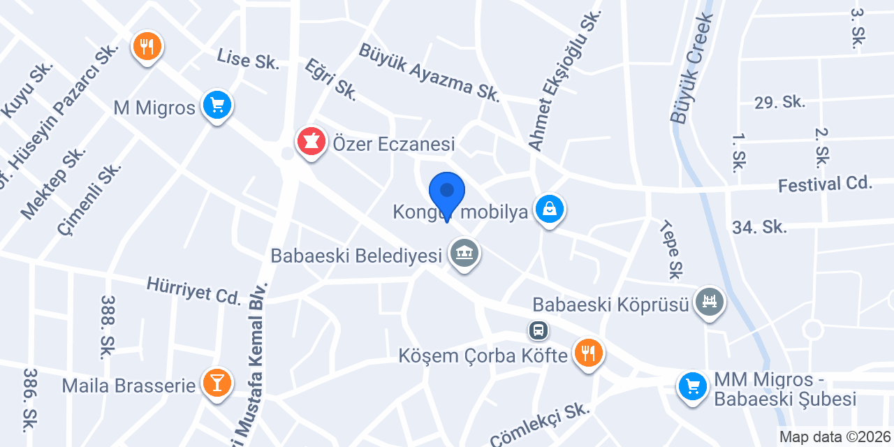 Petrakya Pet Kuaför konumu