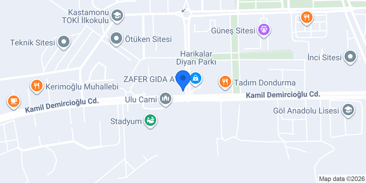 Kebapçı Usta konumu