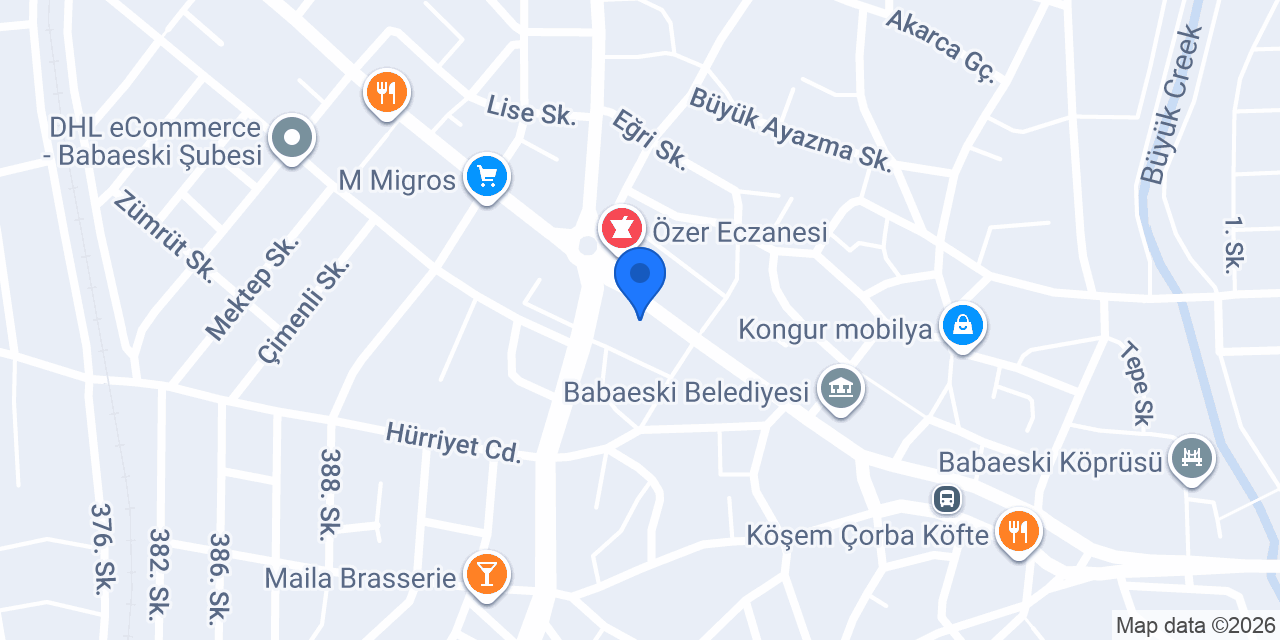 Şanlı urfa lahmacun pide konumu