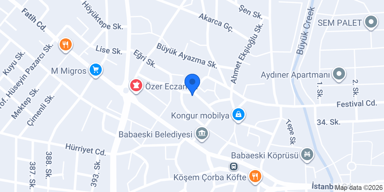 Güven Ofset Matbaacılık konumu