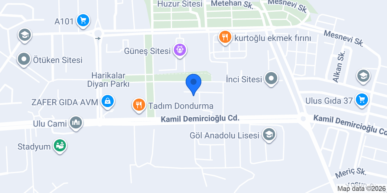 Kastamonu Fen Lisesi konumu