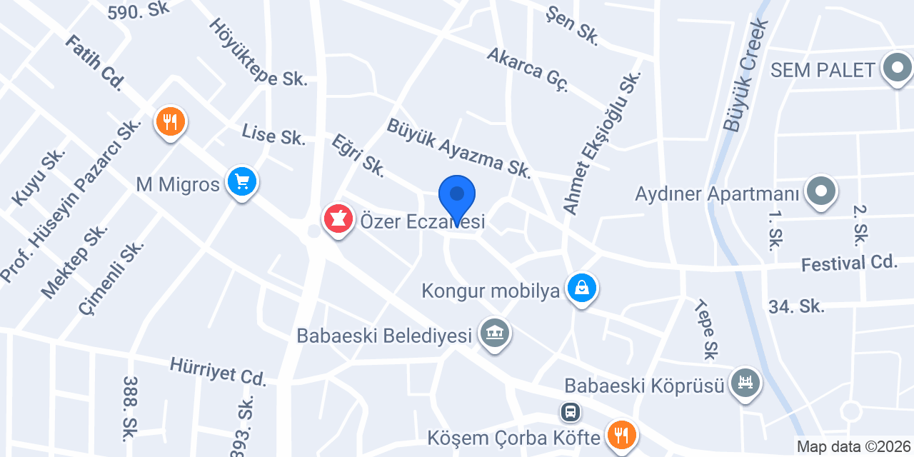 TÜRK TİCARET konumu