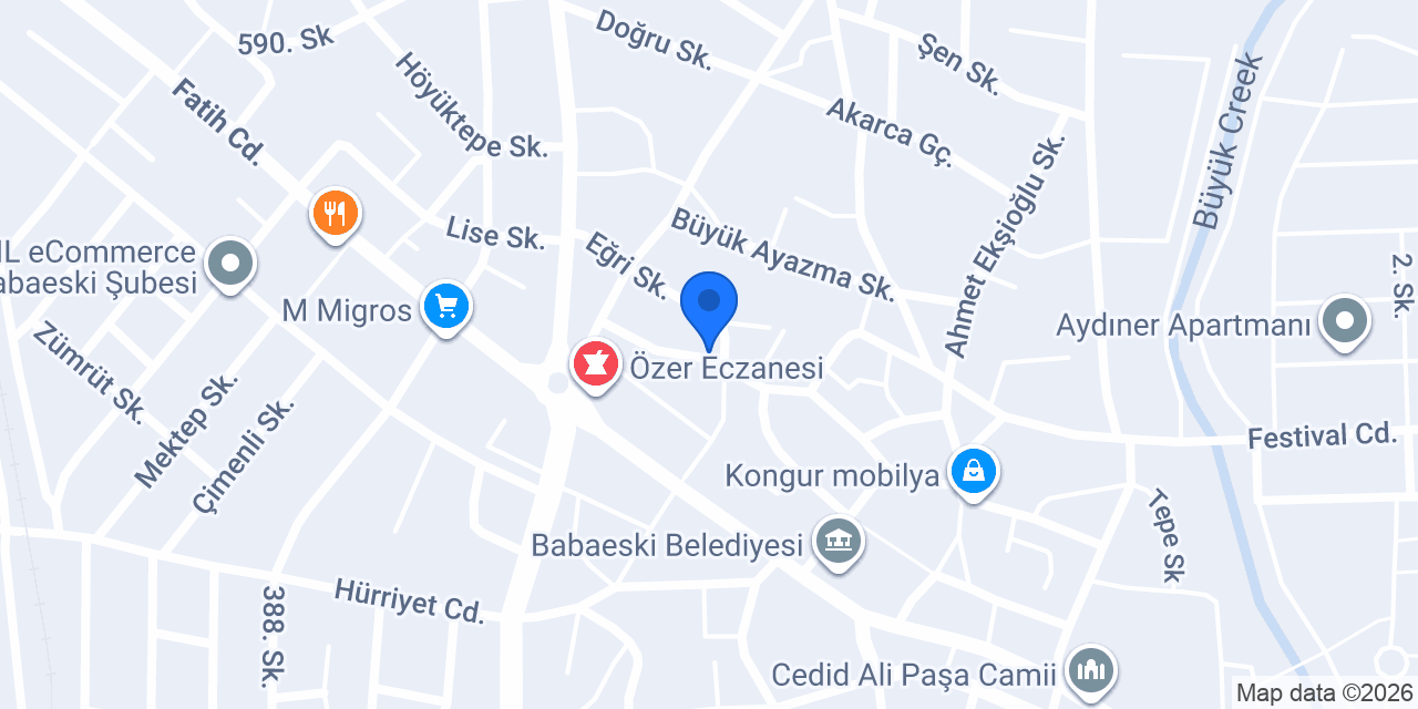 Avukat Metin GENÇ konumu