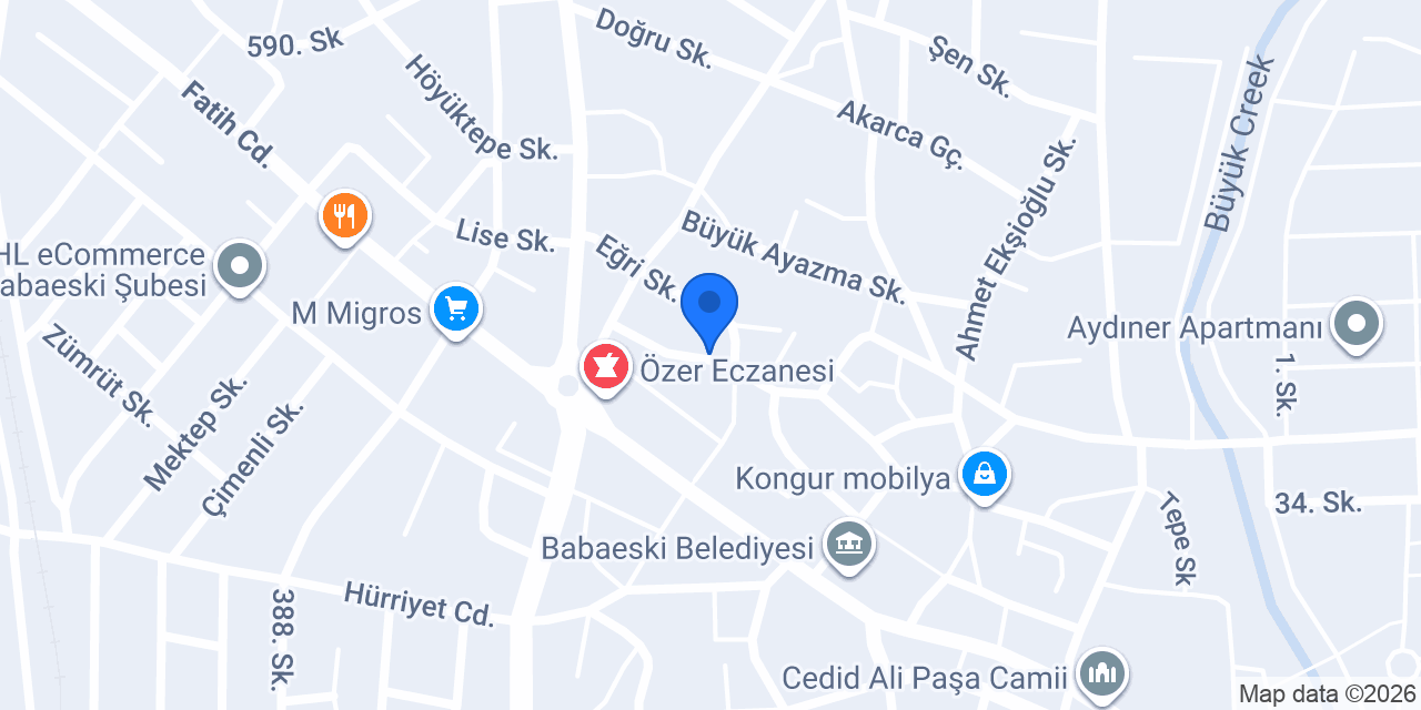 ÖZKAYA TİCARET (BAKİ USTA) konumu