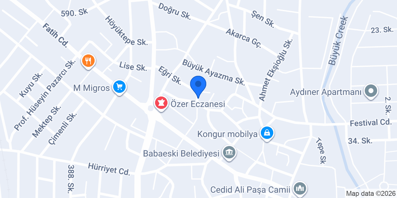 Dr. Uygar Çeşme konumu