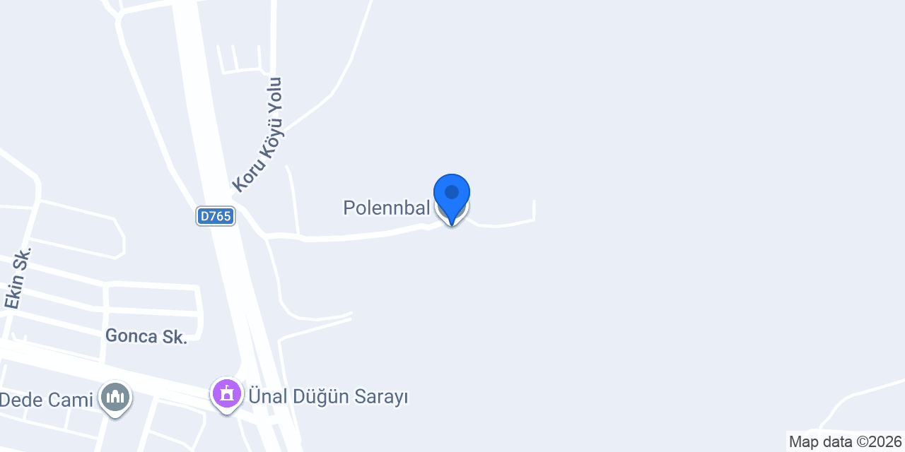 Polennbal konumu