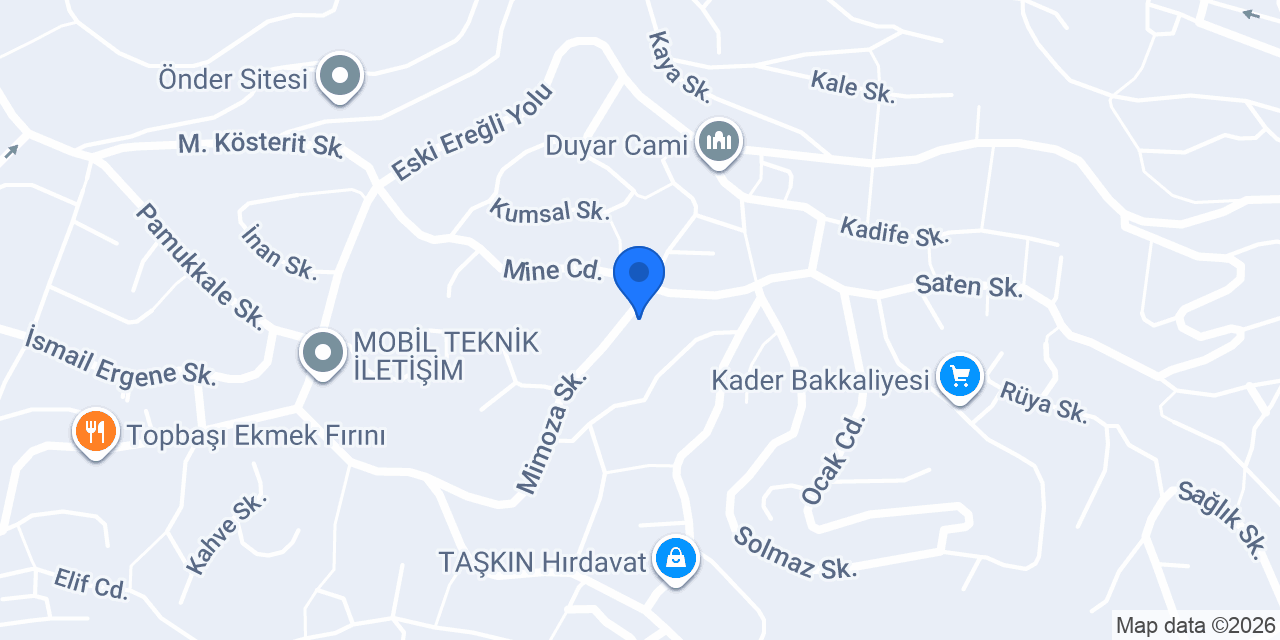 kozev yapı mlz san tic ltd şti konumu