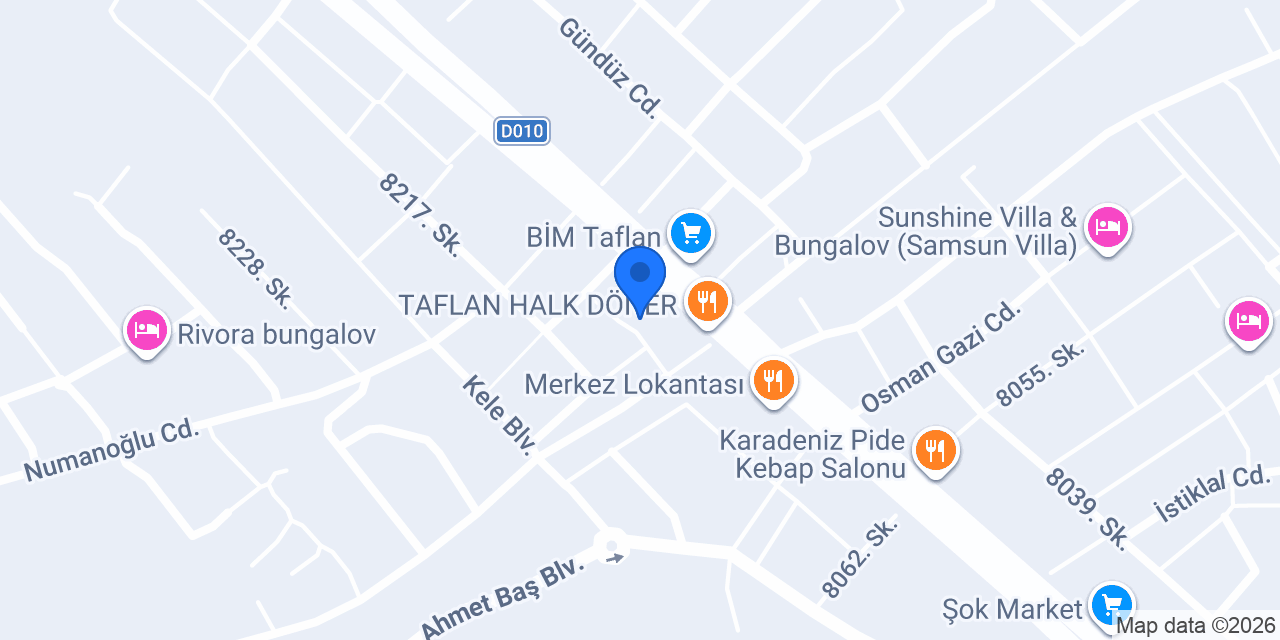 Taflan Arı konumu