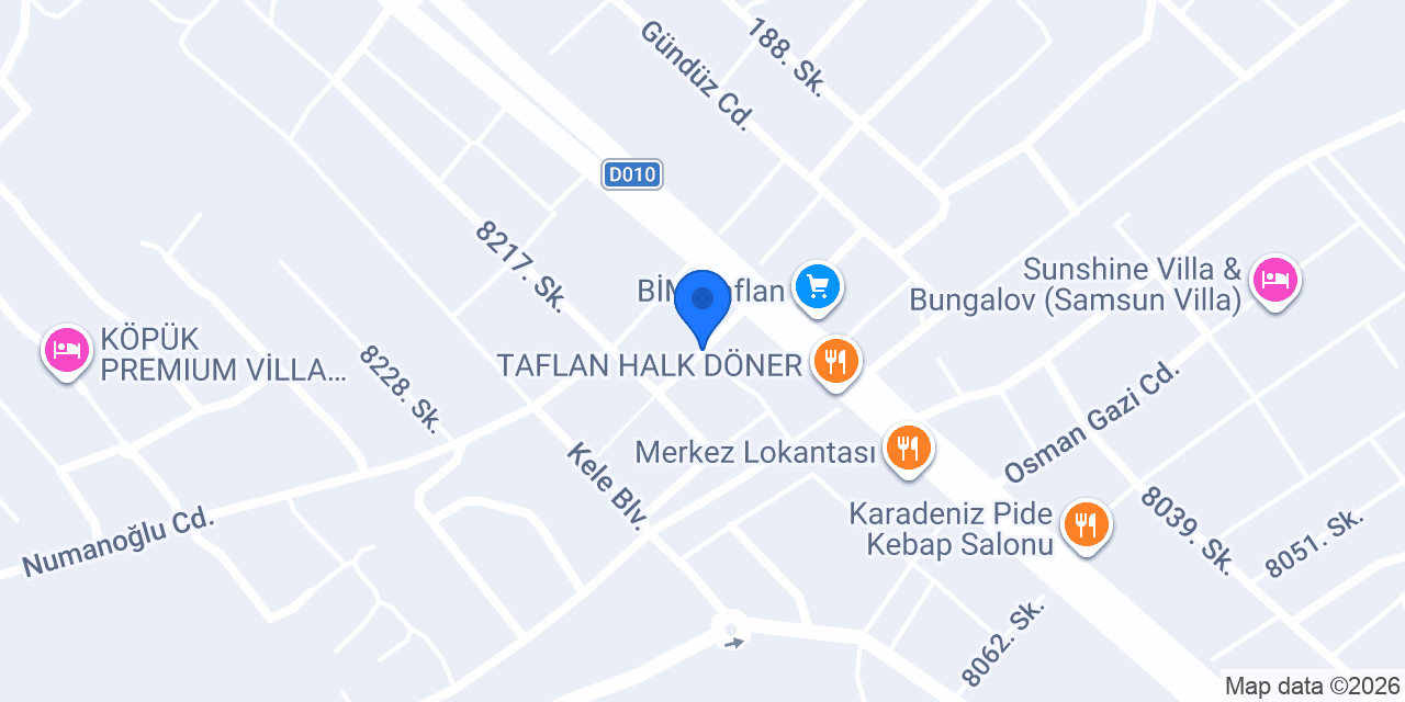 GÜNEŞ ELEKTRİK konumu