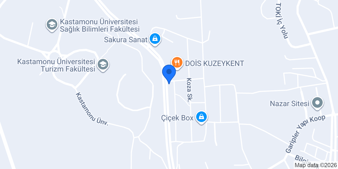 Fakülte Büfe konumu