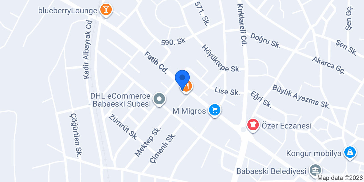 Kayalı Mobilya konumu