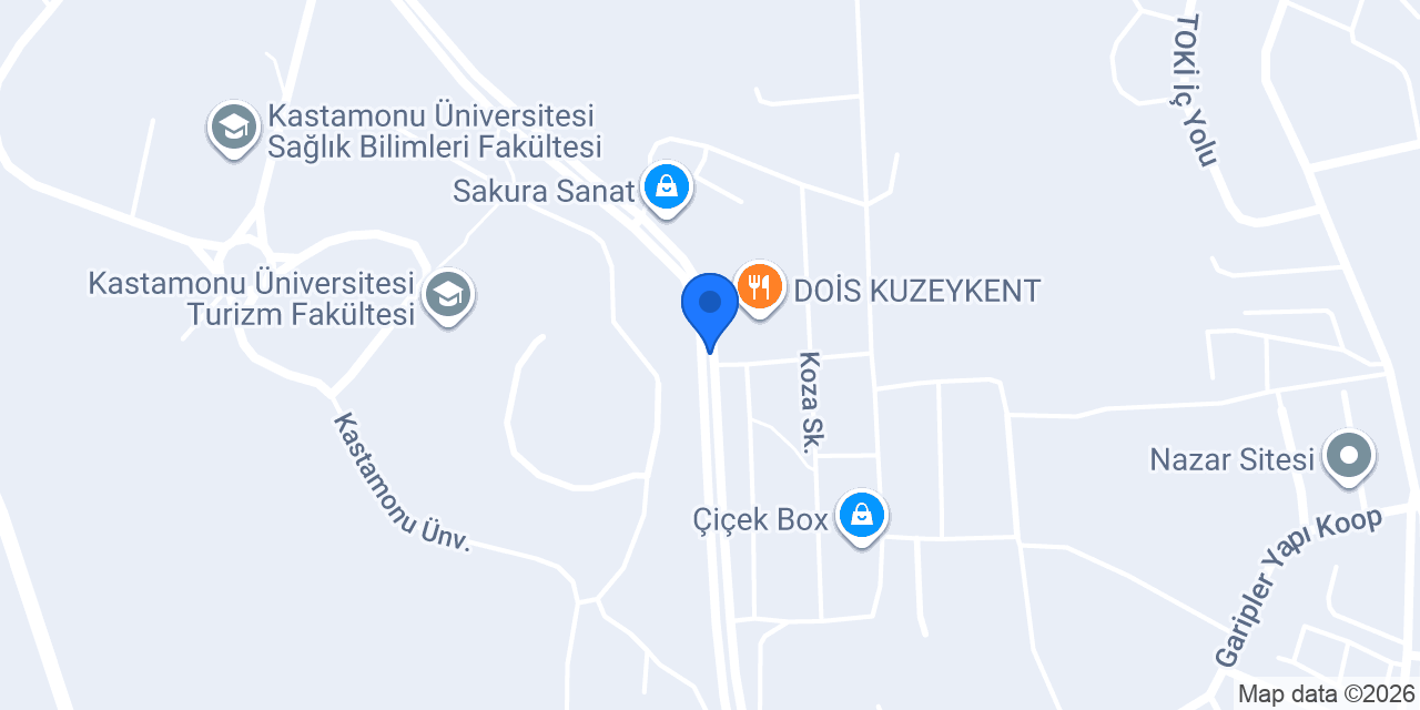 Öz Mabelle cafe & fastfood konumu