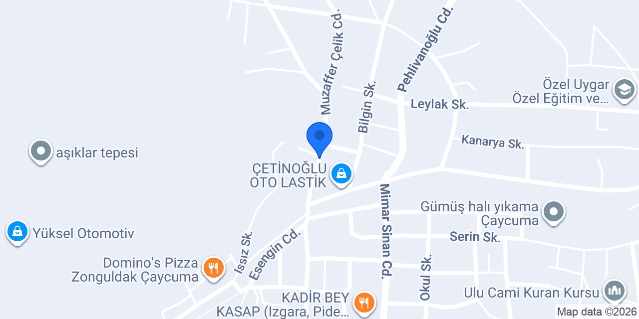 Noter konumu