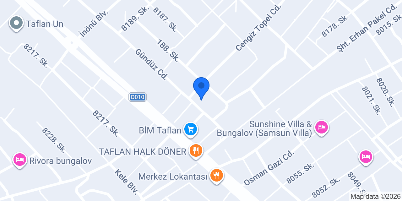 Hayal bayan kuaförü konumu